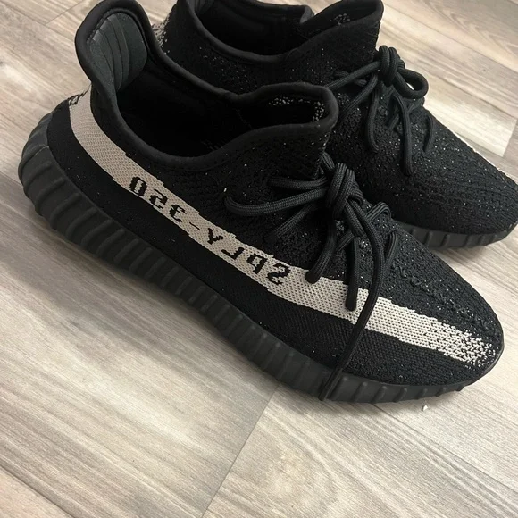 Black and White Sneakers - Picture 2 of 4